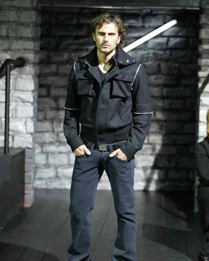 AW2003 Dolce & Gabbana Utility Detachable Wool Jacket