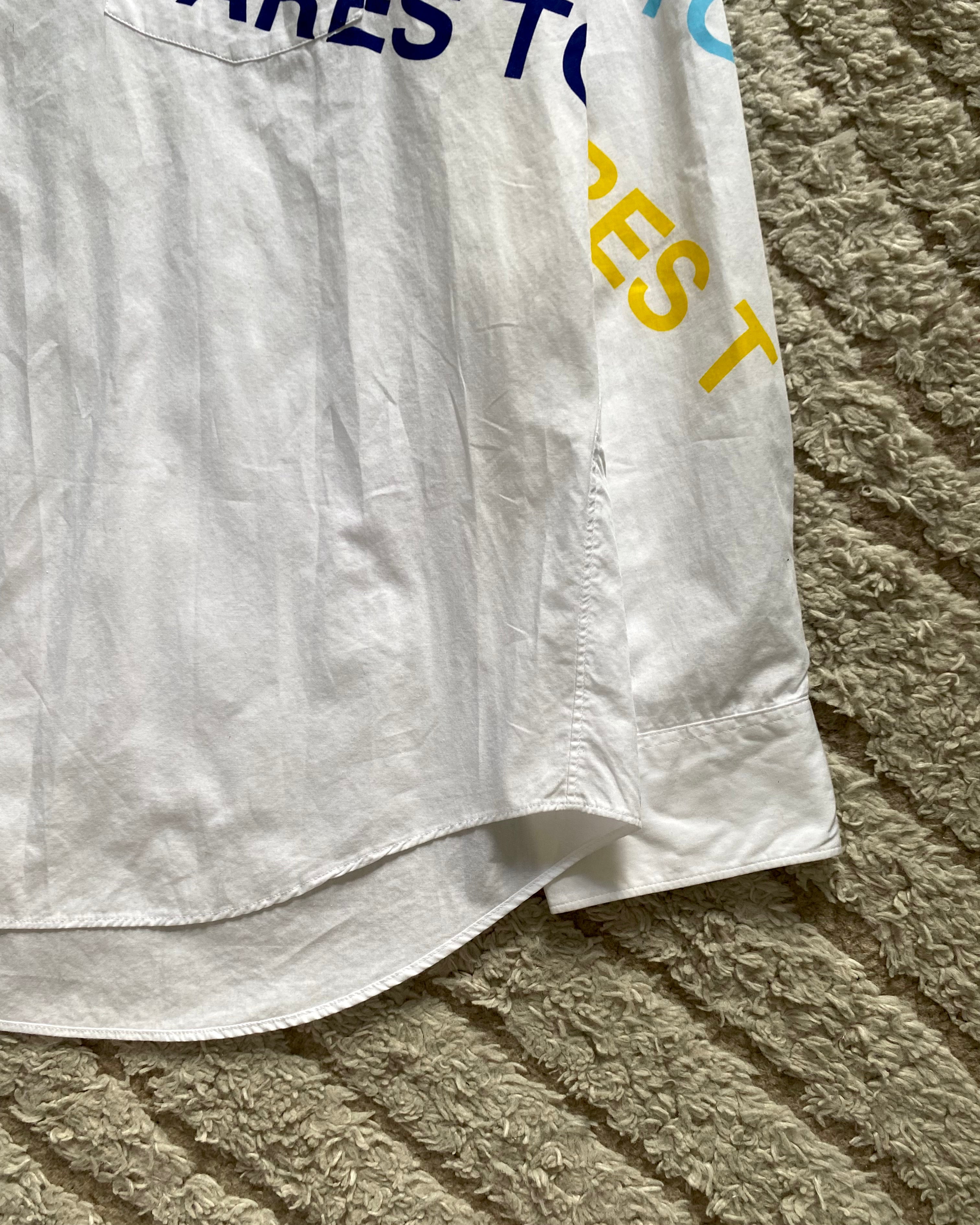 トップス vintage poem long sleeve junya watanabe Junya Watanabe Poem Long-Sleeve Shirt | WHAT'S ON THE STAR?