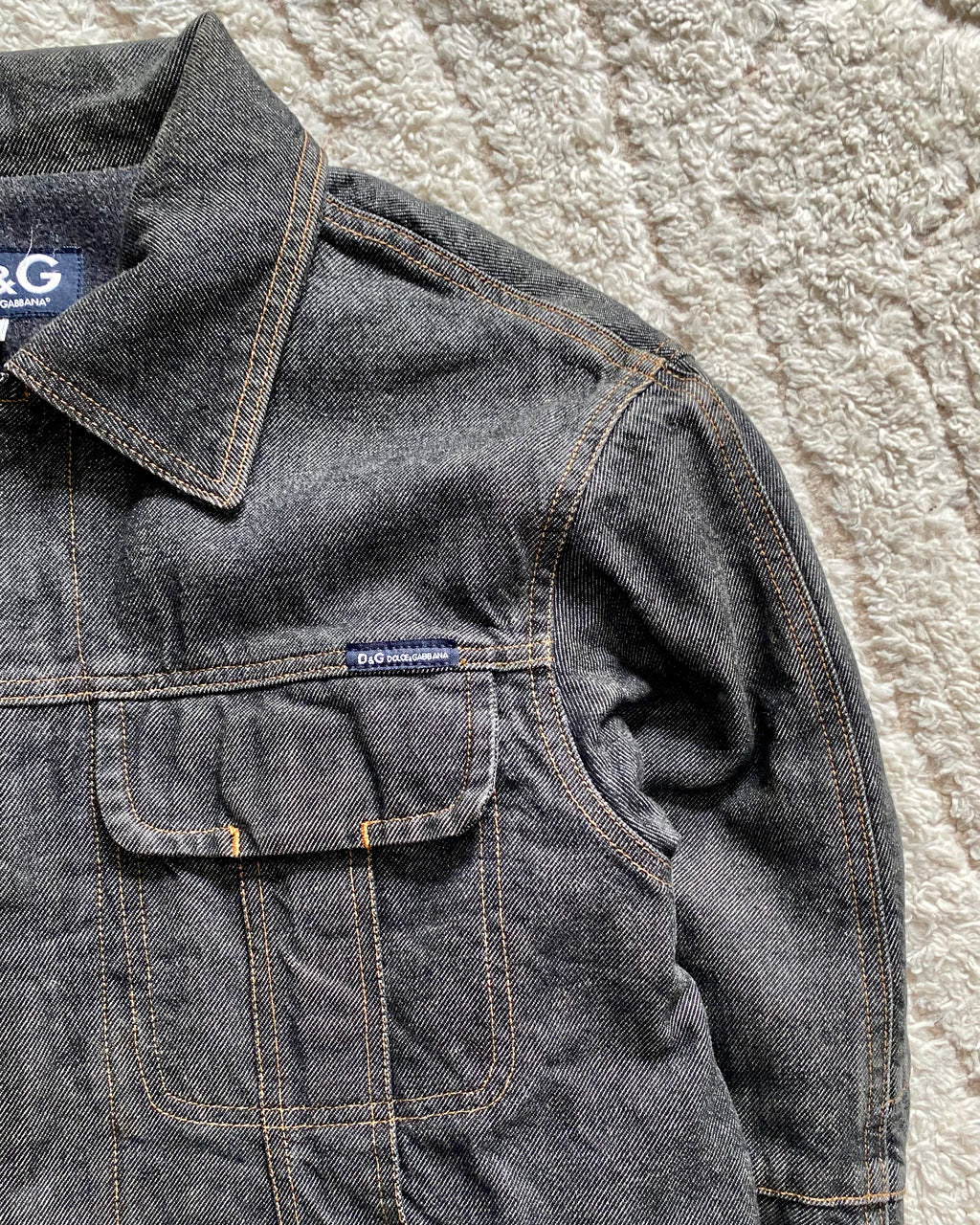 Dolce & Gabbana Grey Denim Jacket (S)