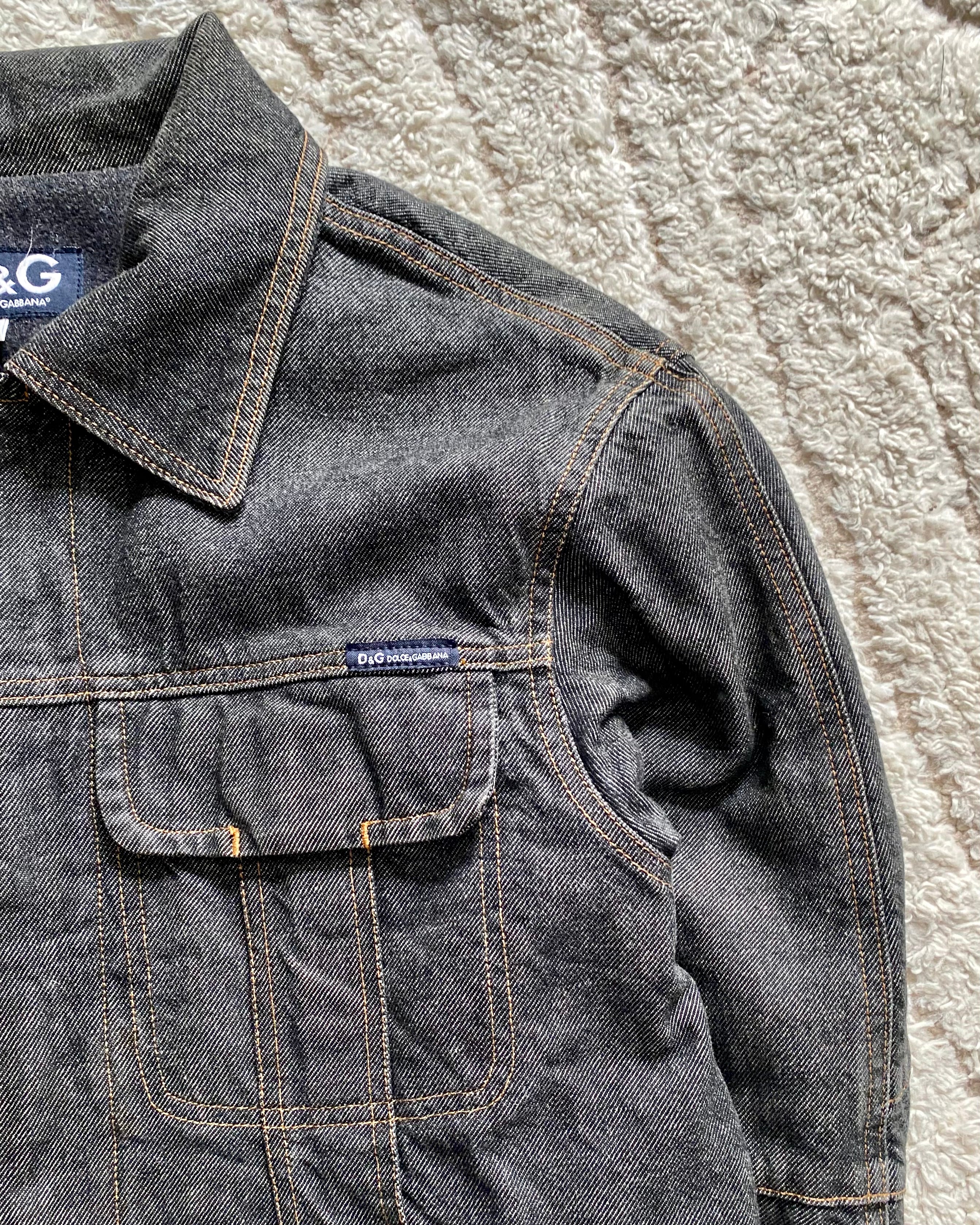 Dolce & Gabbana Grey Denim Jacket (S)