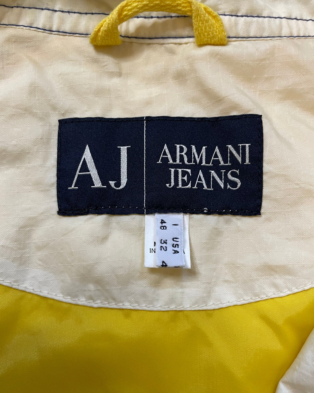 Armani Biker Waterproof Vintage Jacket