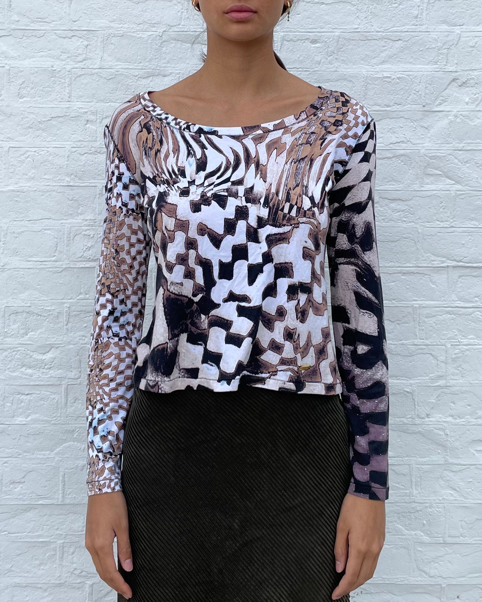 FW03 Roberto Cavalli 跳棋幻觉 (S)