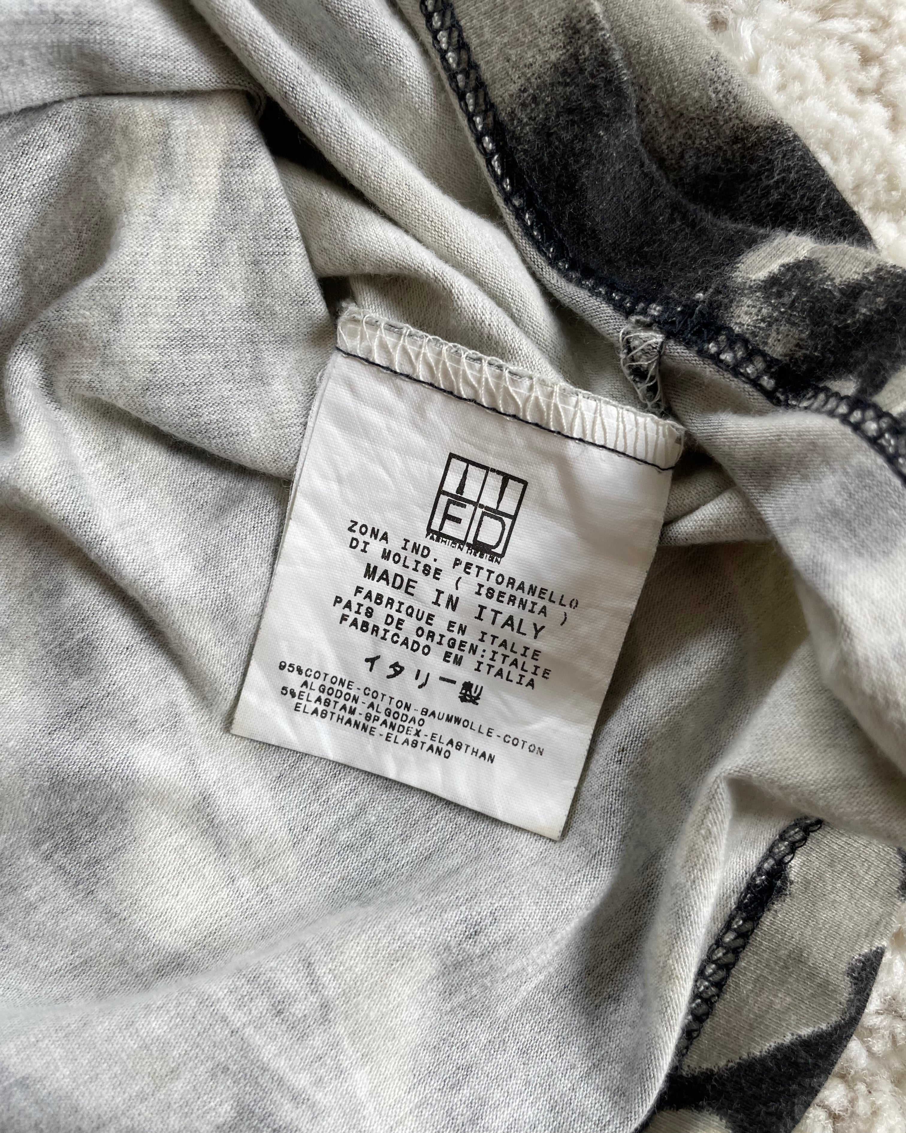 SS02 ロベルト カヴァリ ゼブラ ハルシネーション トップ (XS)