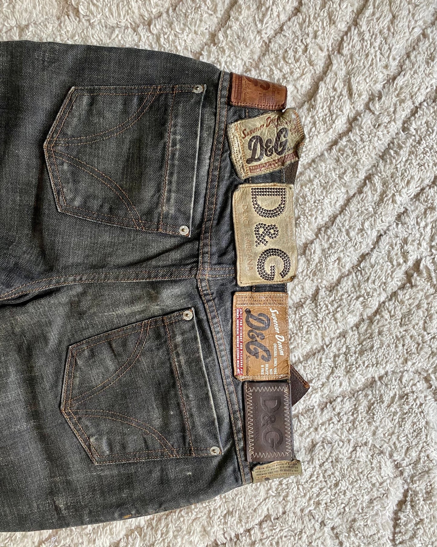 AW2003 Dolce & Gabbana 10 Tags Pants (XS)