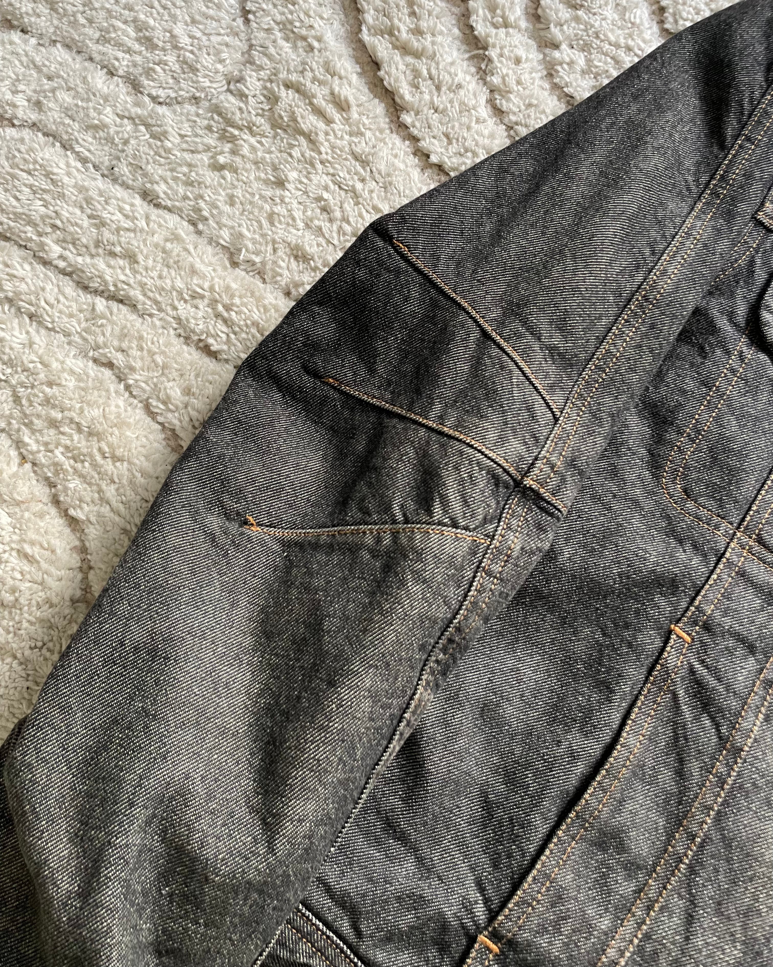 AW2003 Dolce & Gabbana Biker Denim Jacket (M)