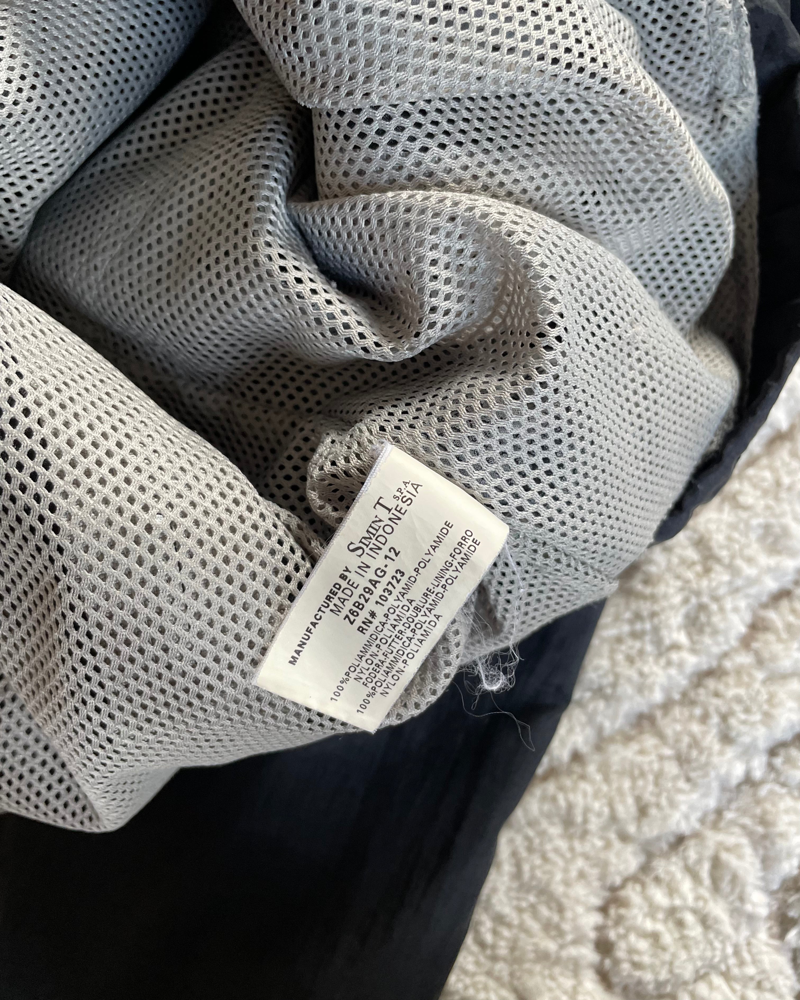 00年代 アルマーニ 5ジップ ナイロンジャケット (S)