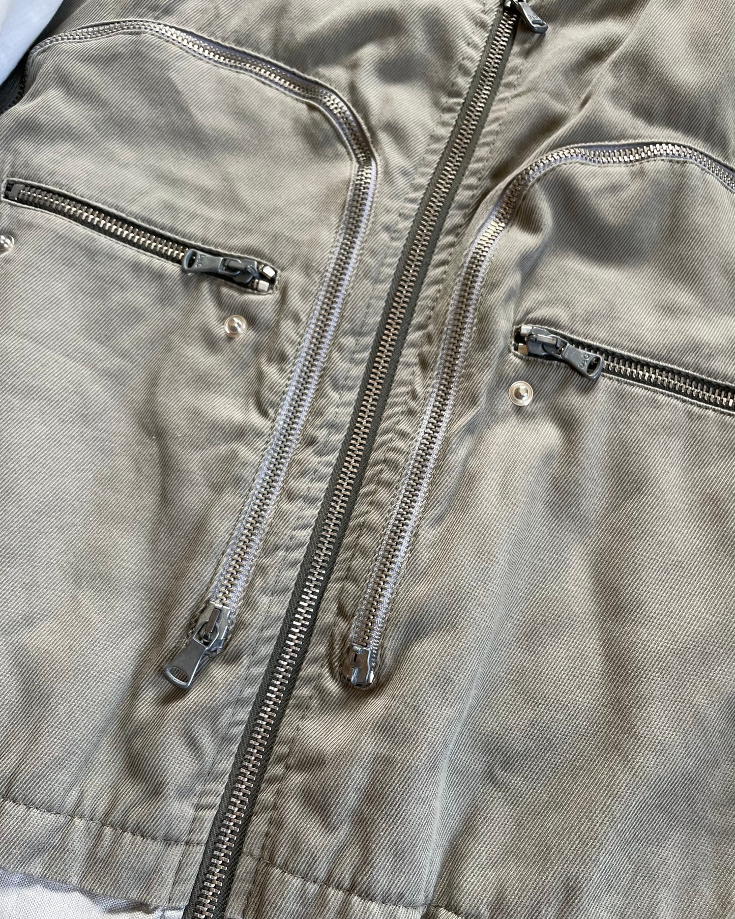 2000s Dolce & Gabbana Utility Cargo Bomber Jacket (M)