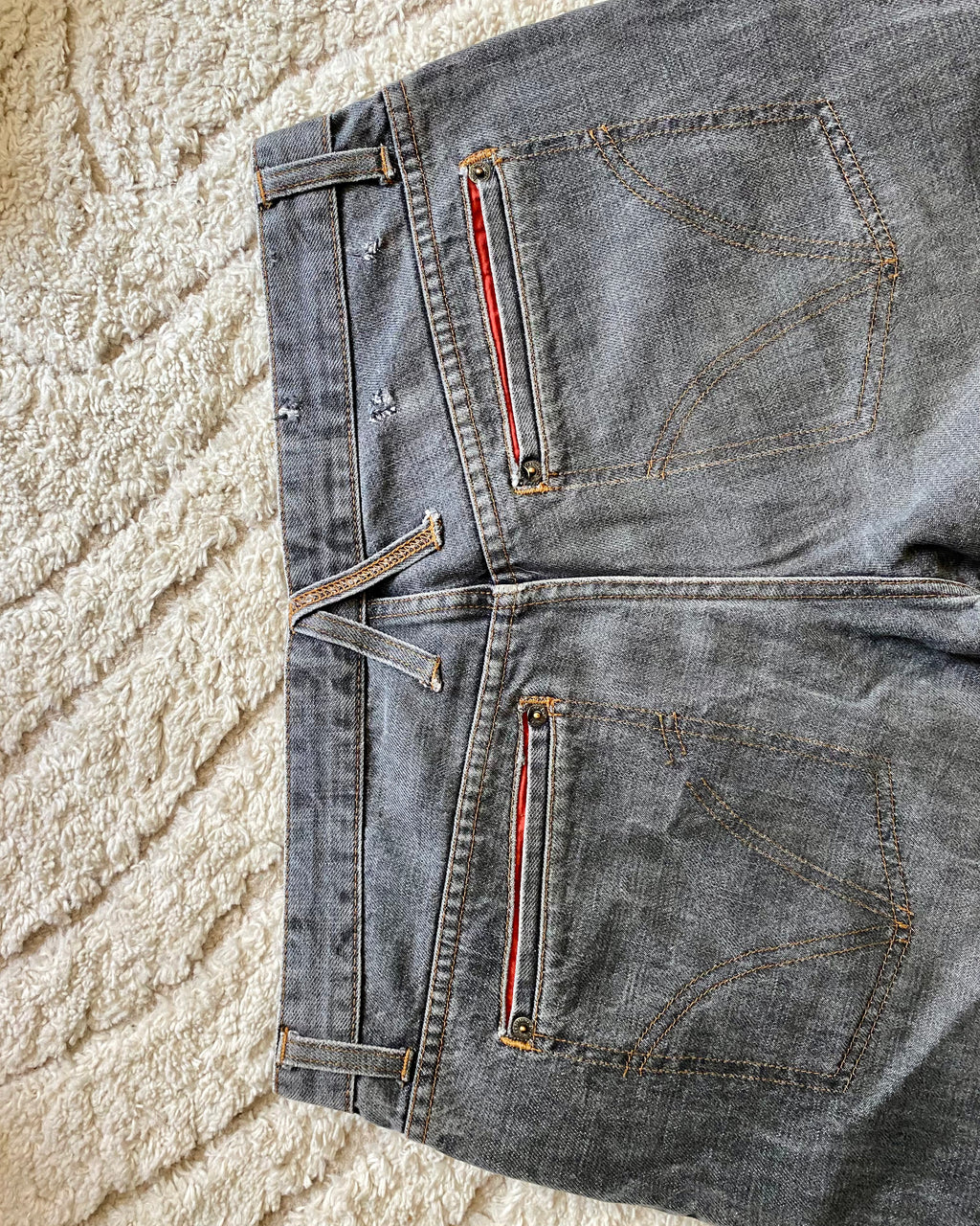 AW03 Dolce & Gabbana Grey Jeans