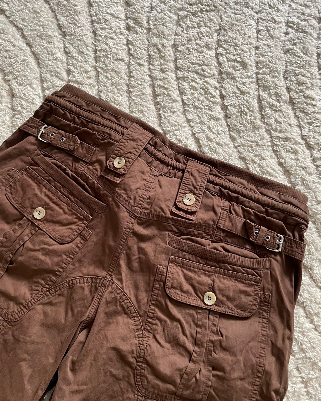 00年代 ドルチェ＆ガッバーナ ミリタリー カーゴ ショート (L)