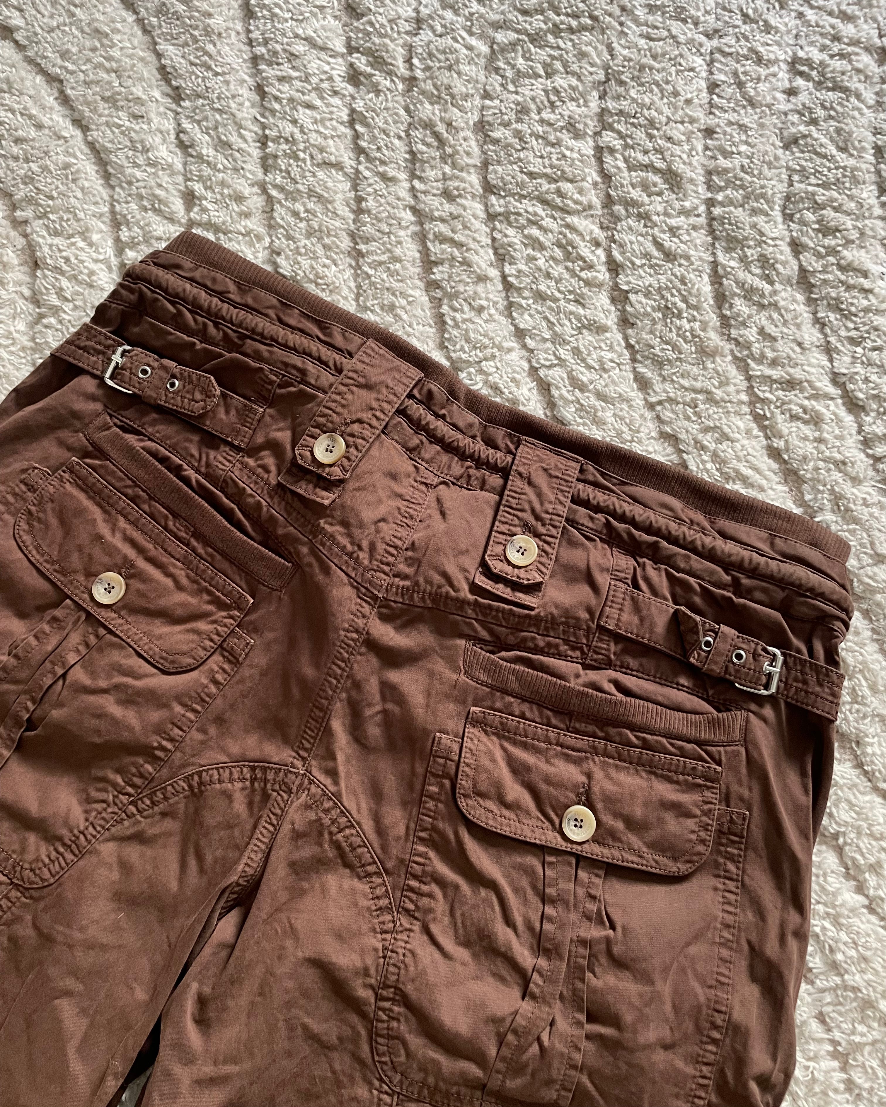 00年代 ドルチェ＆ガッバーナ ミリタリー カーゴ ショート (L)