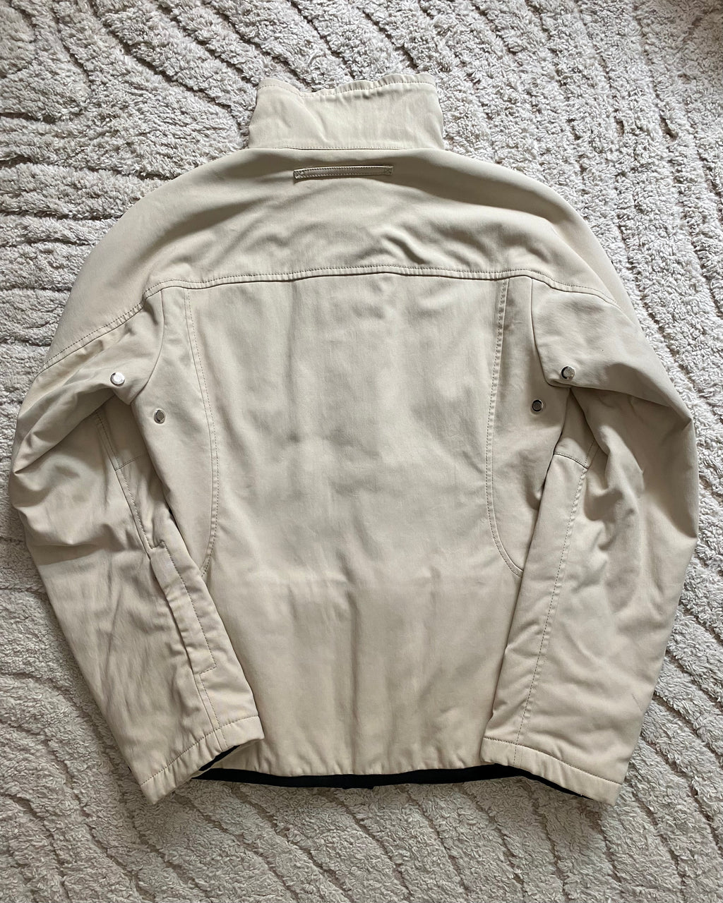 00年代 プラダ クリーム ジャケット (M)