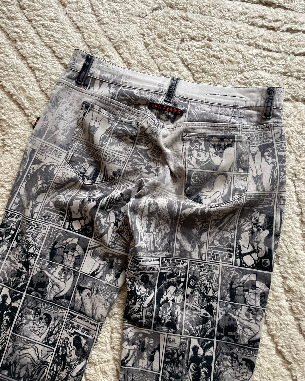 AW1995 Jean Paul Gaultier Erotic Comics Pants (S)