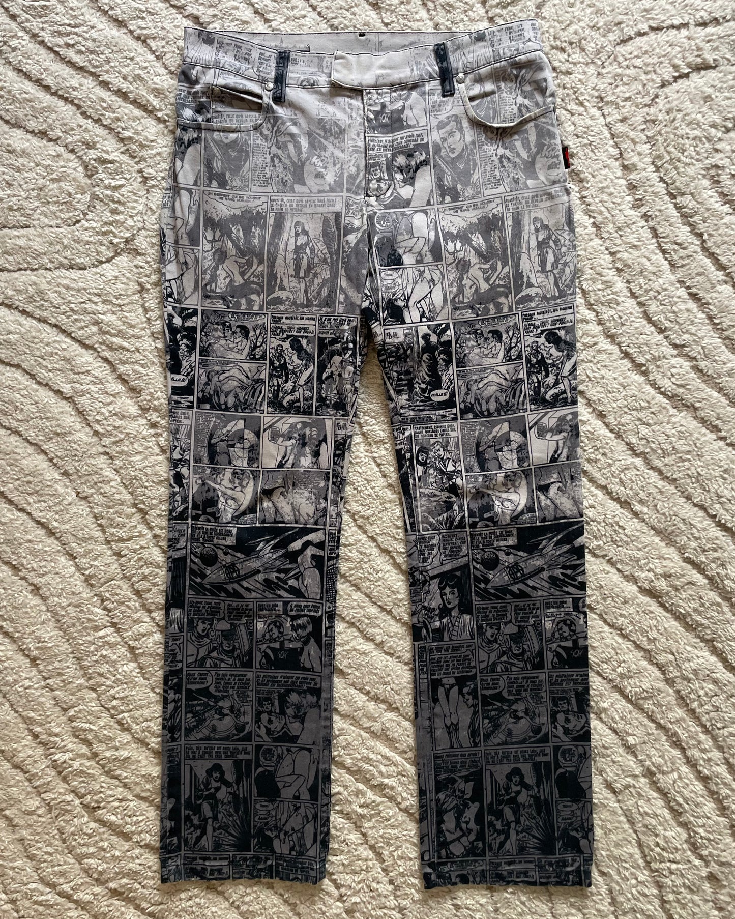 AW1995 Jean Paul Gaultier Erotic Comics Pants (S)