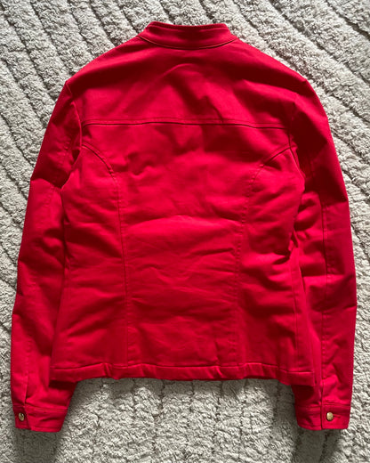 00s Versace Tailored Bold Red Jacket (S)