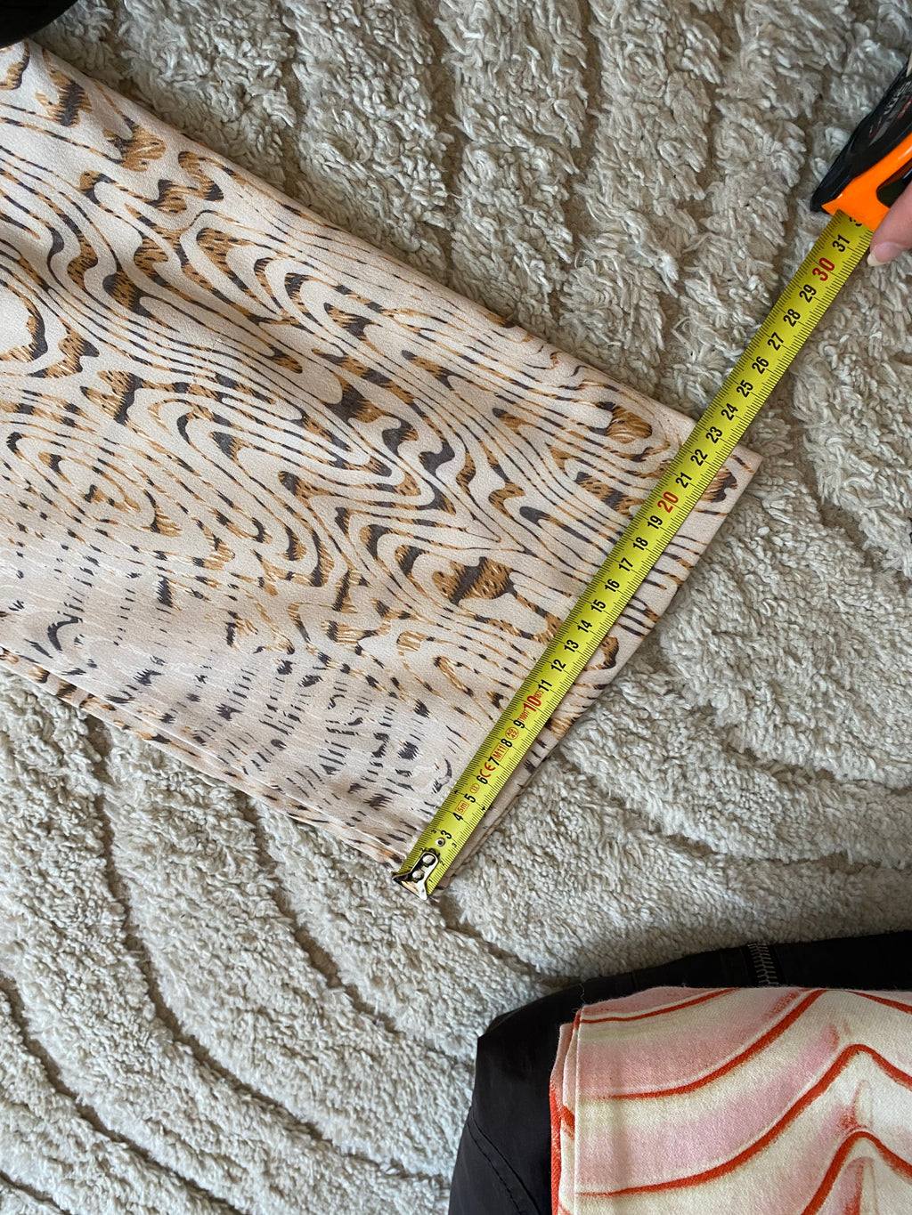 Cavalli Tree Trunk Pants