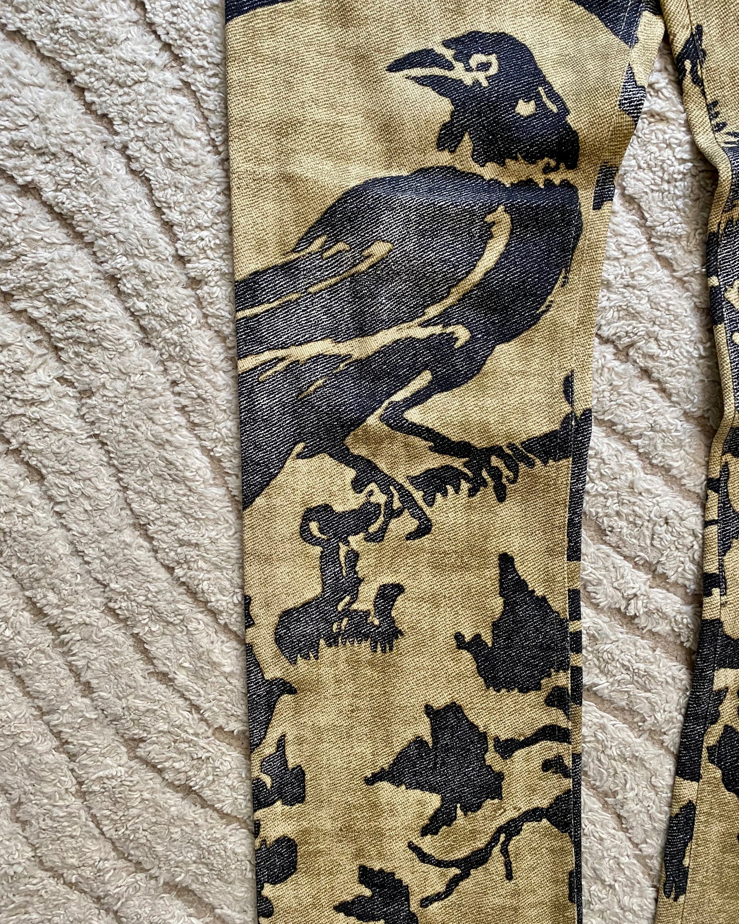 AW01/02 Roberto Cavalli Camouflage Pants (S)