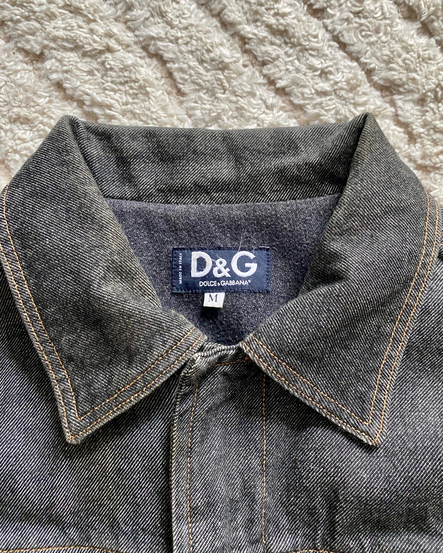 Dolce & Gabbana Grey Denim Jacket (S)