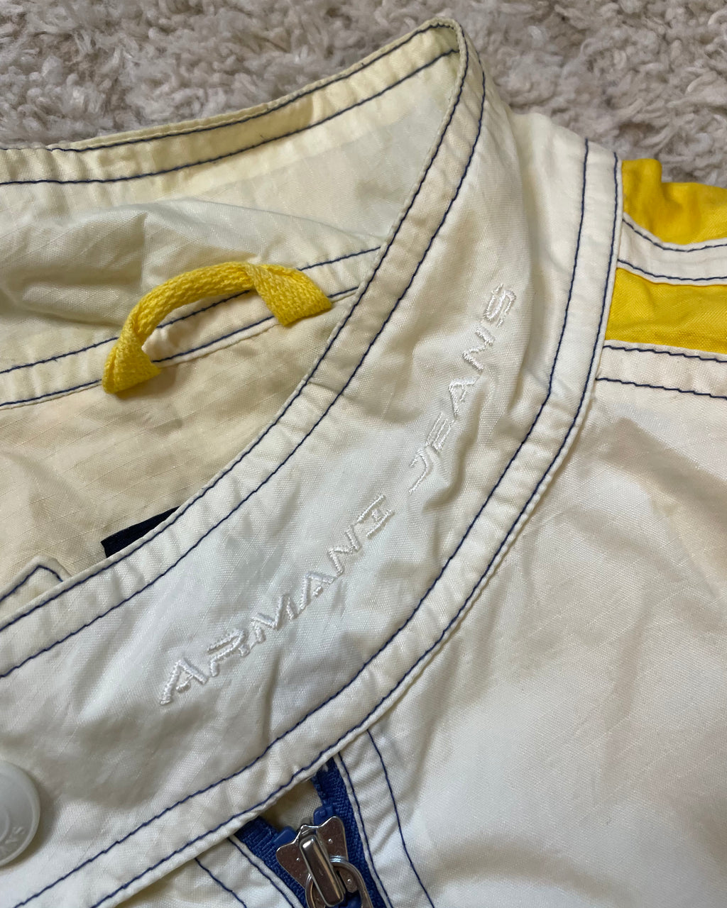 Armani Biker Waterproof Vintage Jacket