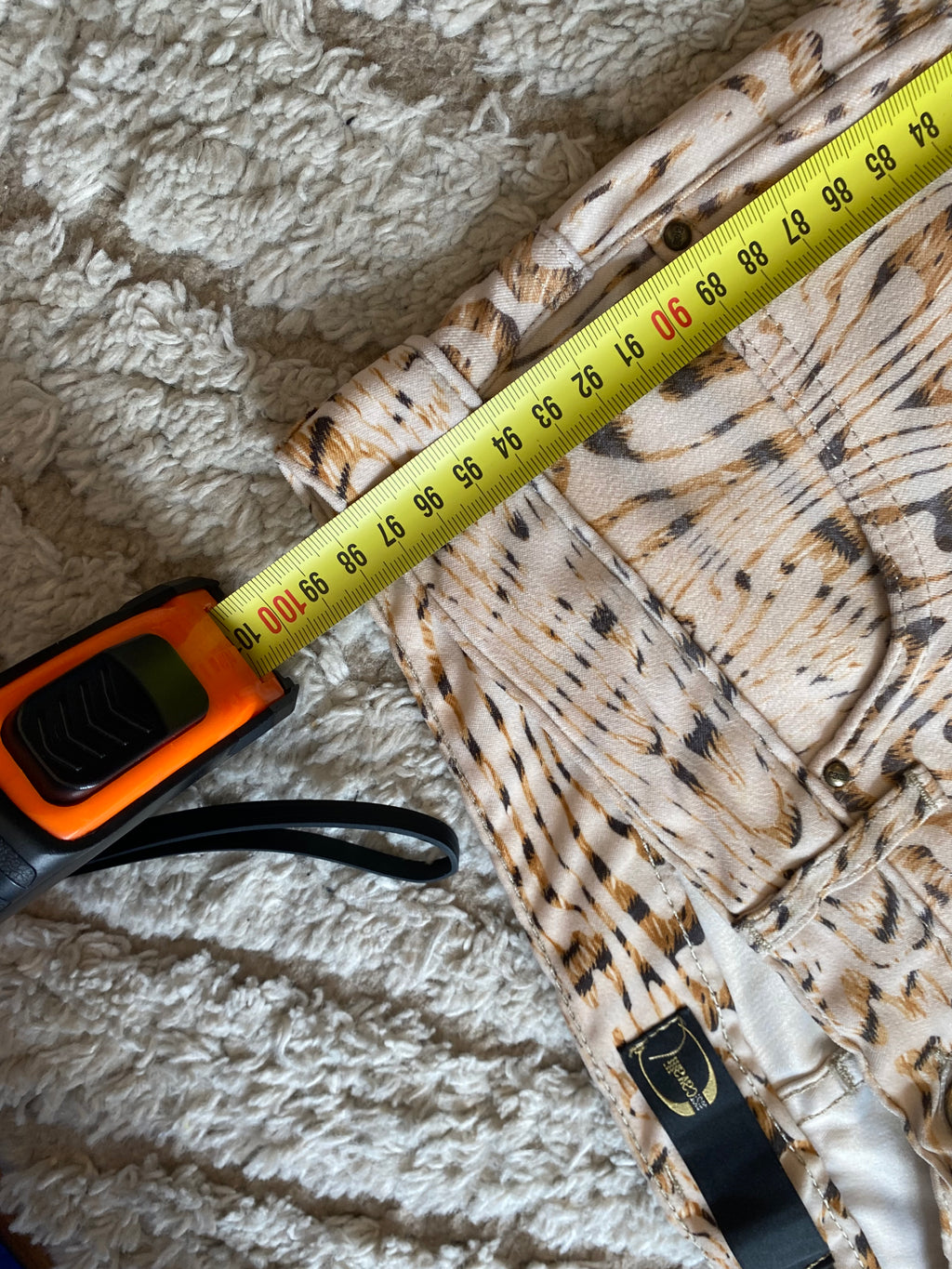 Cavalli Tree Trunk Pants