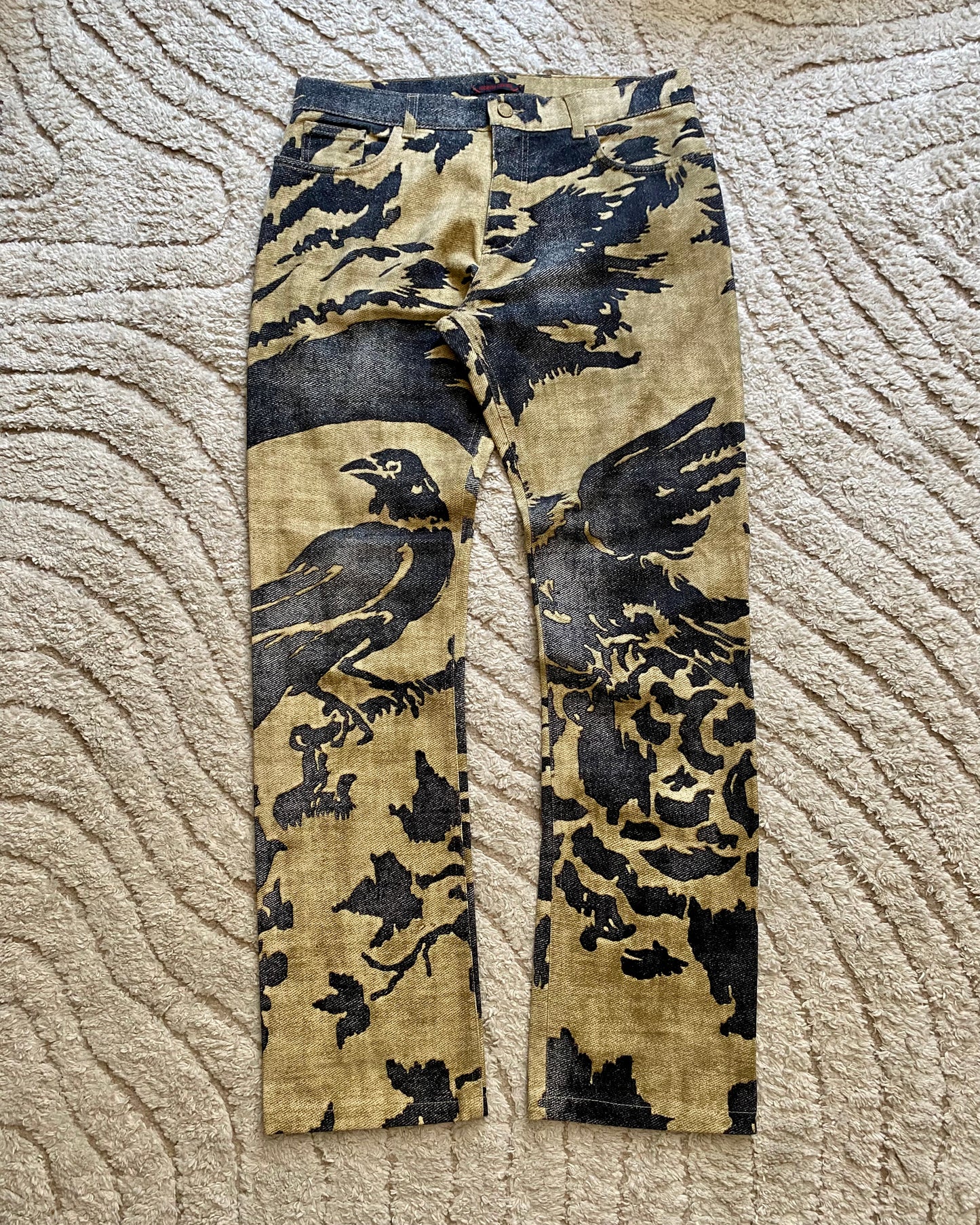 AW01/02 Roberto Cavalli Camouflage Pants (S)