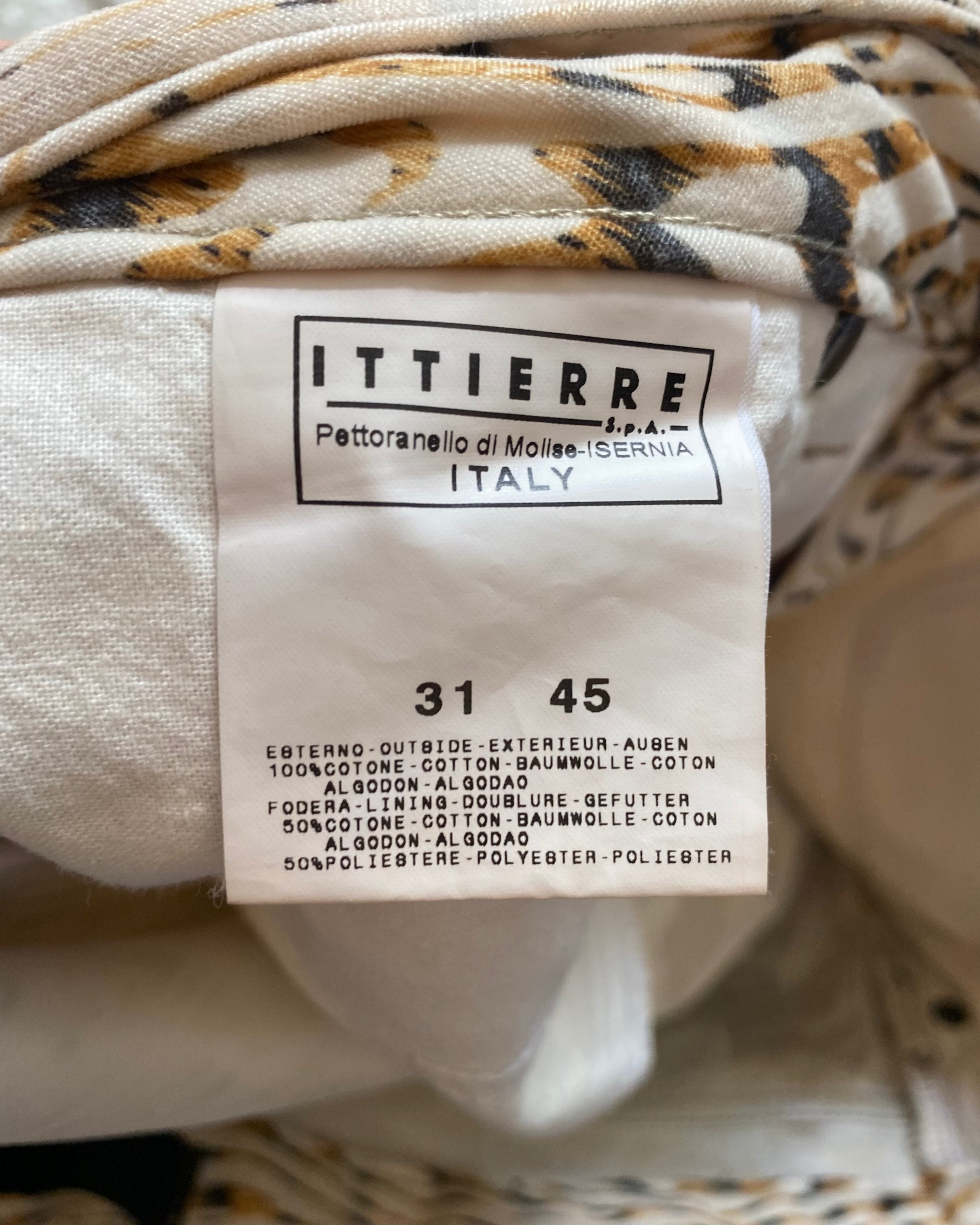 Cavalli Tree Trunk Pants