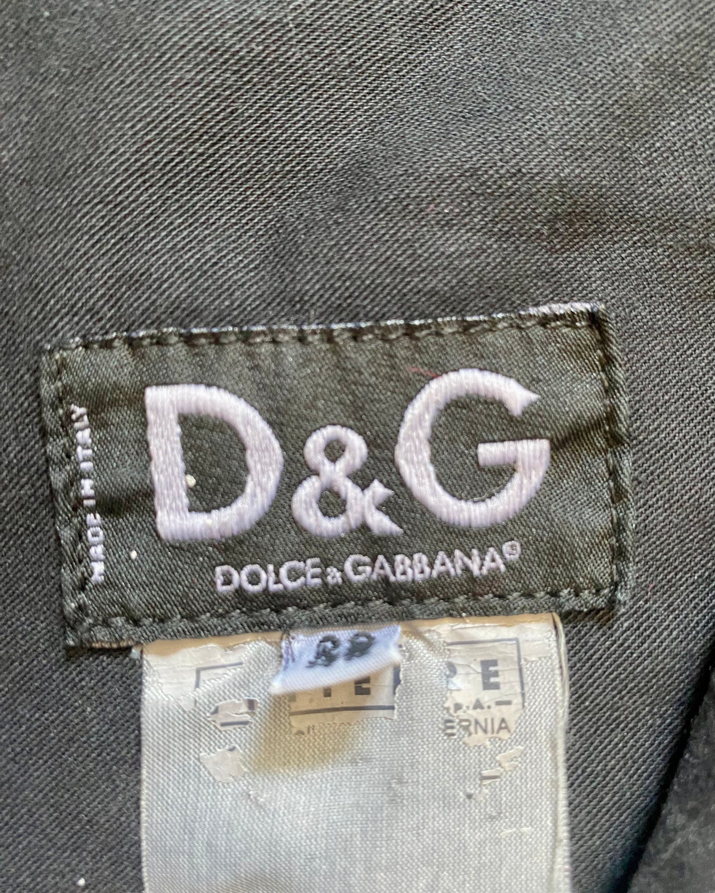 00 年代 Dolce &amp; Gabbana 军装夹克 (XS)