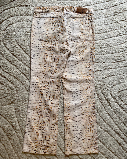 Cavalli Tree Trunk Pants (S)