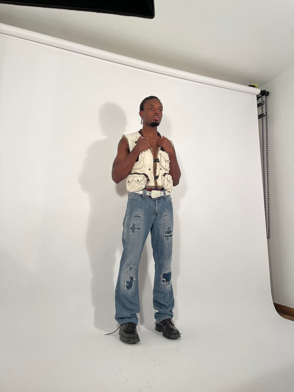 RUNWAY AW02 Dolce &amp; Gabbana Hunter 工装背心 (S)