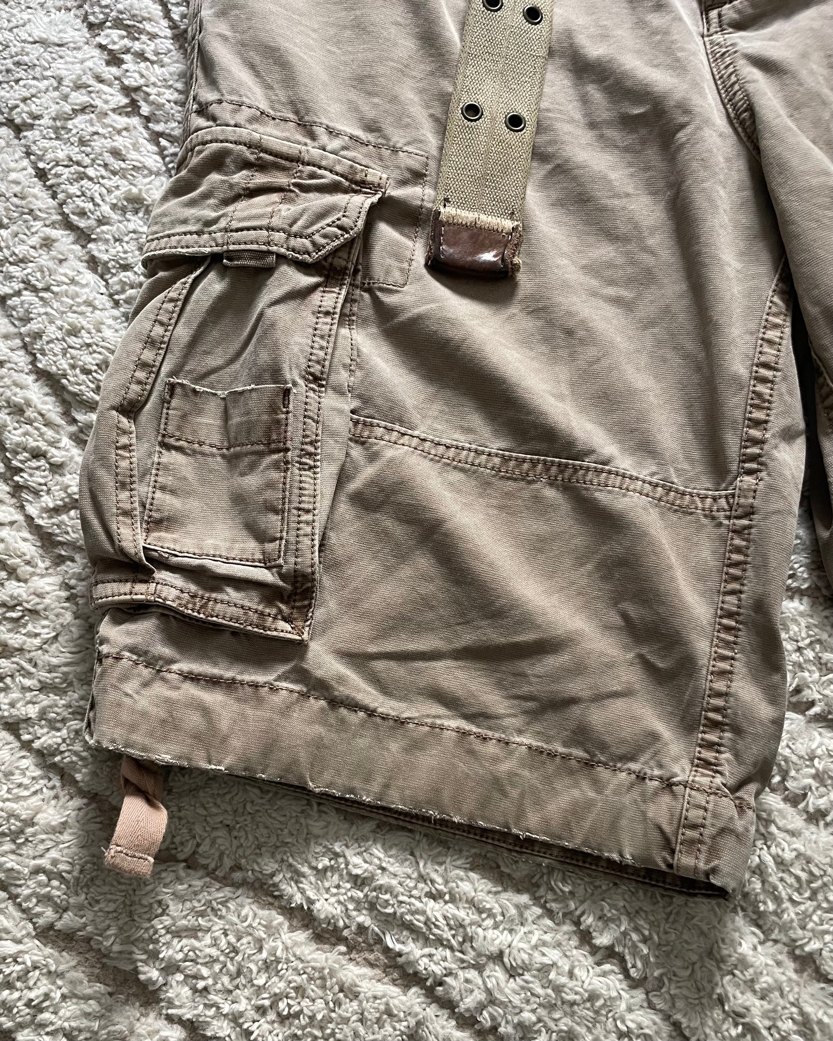 00年代 ドルチェ&amp;ガッバーナ ユーティリティ コンバット カーゴ ショート (M) 