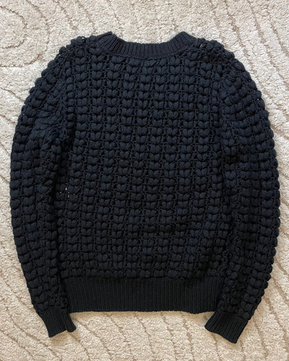 Pierre Balmain Vintage Black Wool sweater (L)