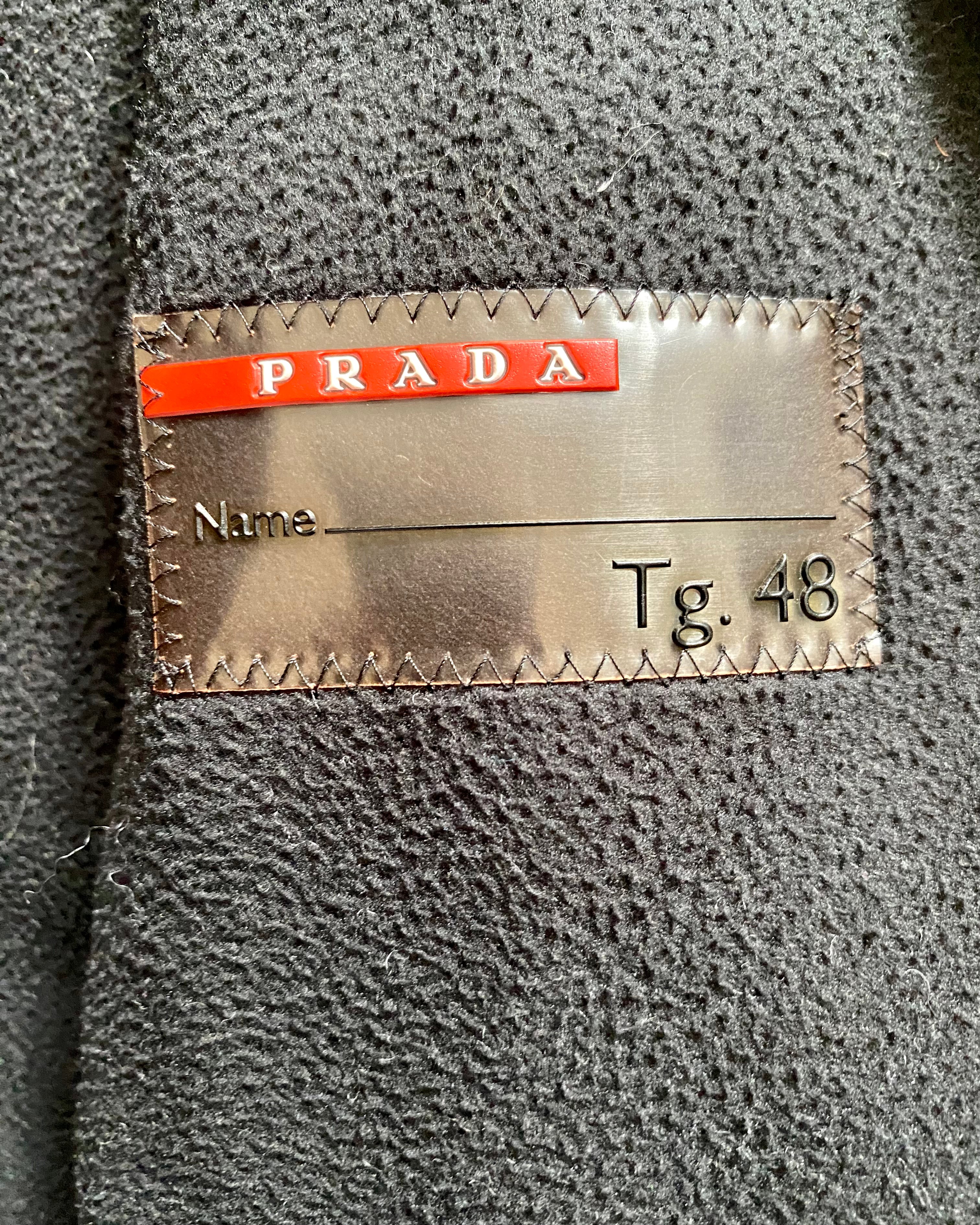 00年代 プラダ クリーム ジャケット (M)