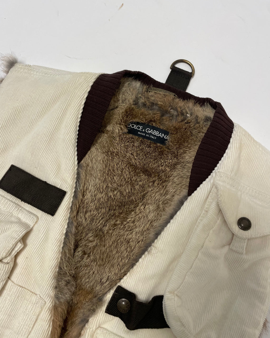 RUNWAY AW02 Dolce &amp; Gabbana Hunter 工装背心 (S)