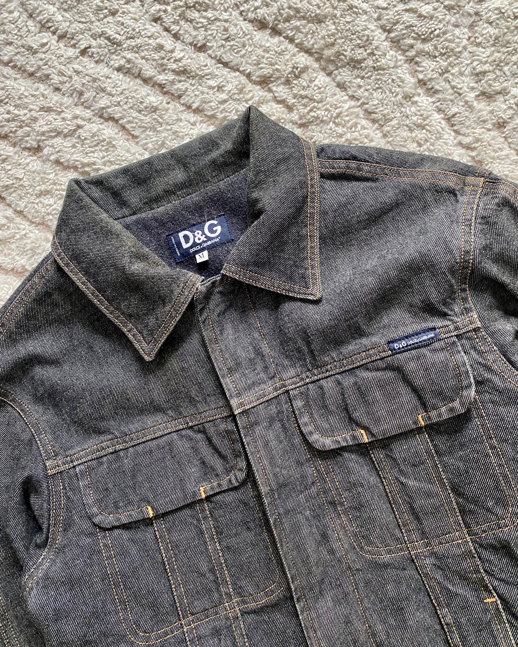 Dolce & Gabbana Grey Denim Jacket (S)