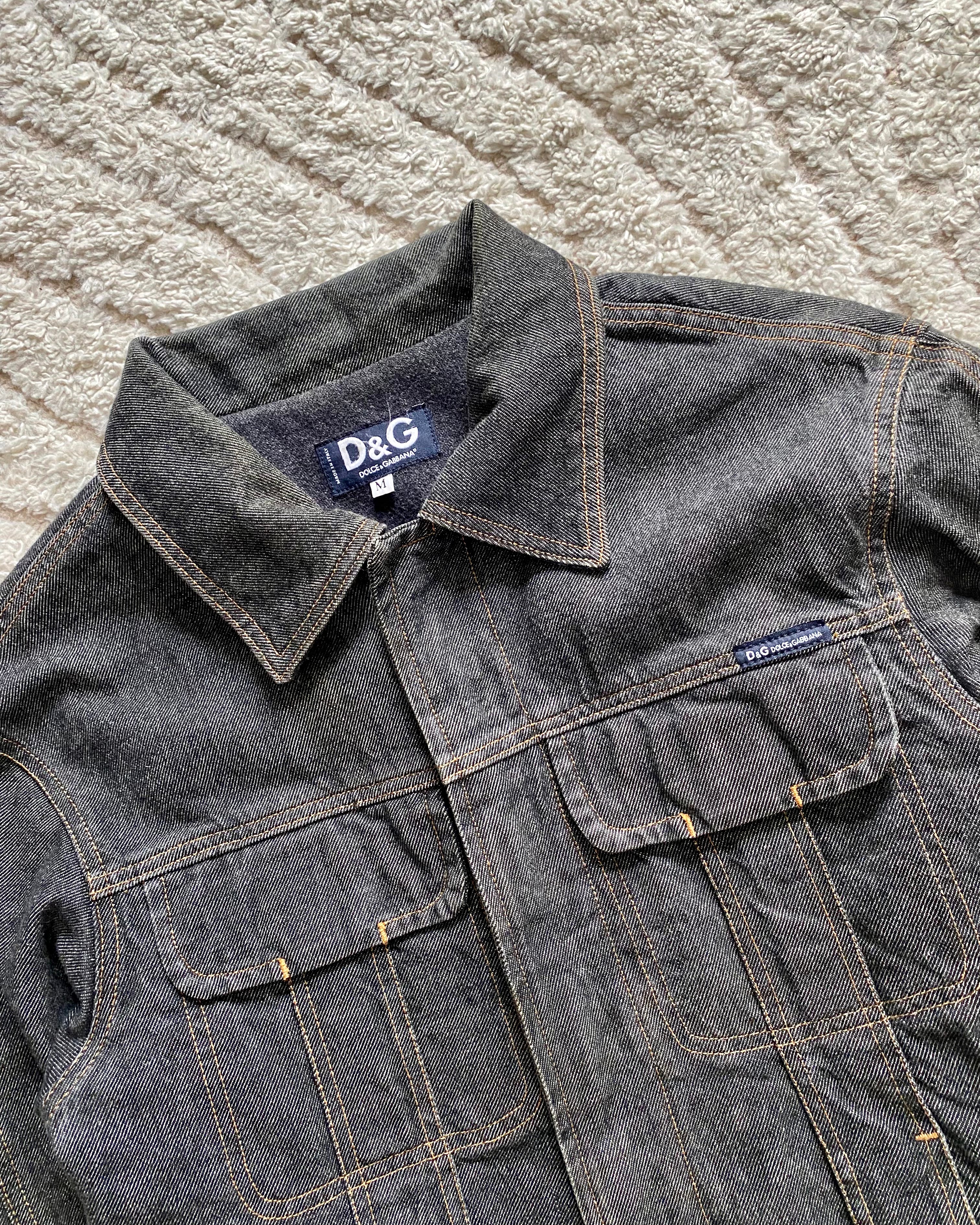 Dolce & Gabbana Grey Denim Jacket (S)