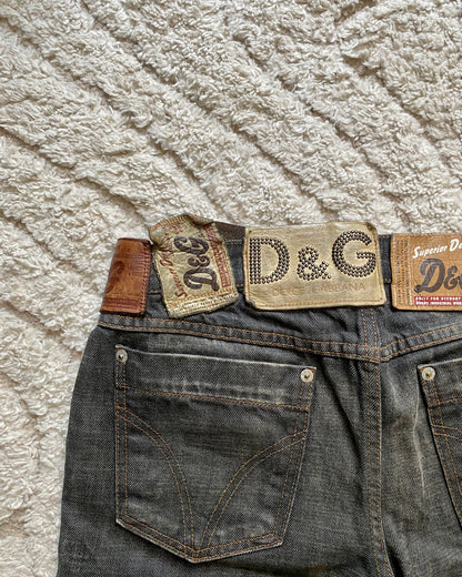 AW2003 Dolce & Gabbana 10 Tags Pants (XS)