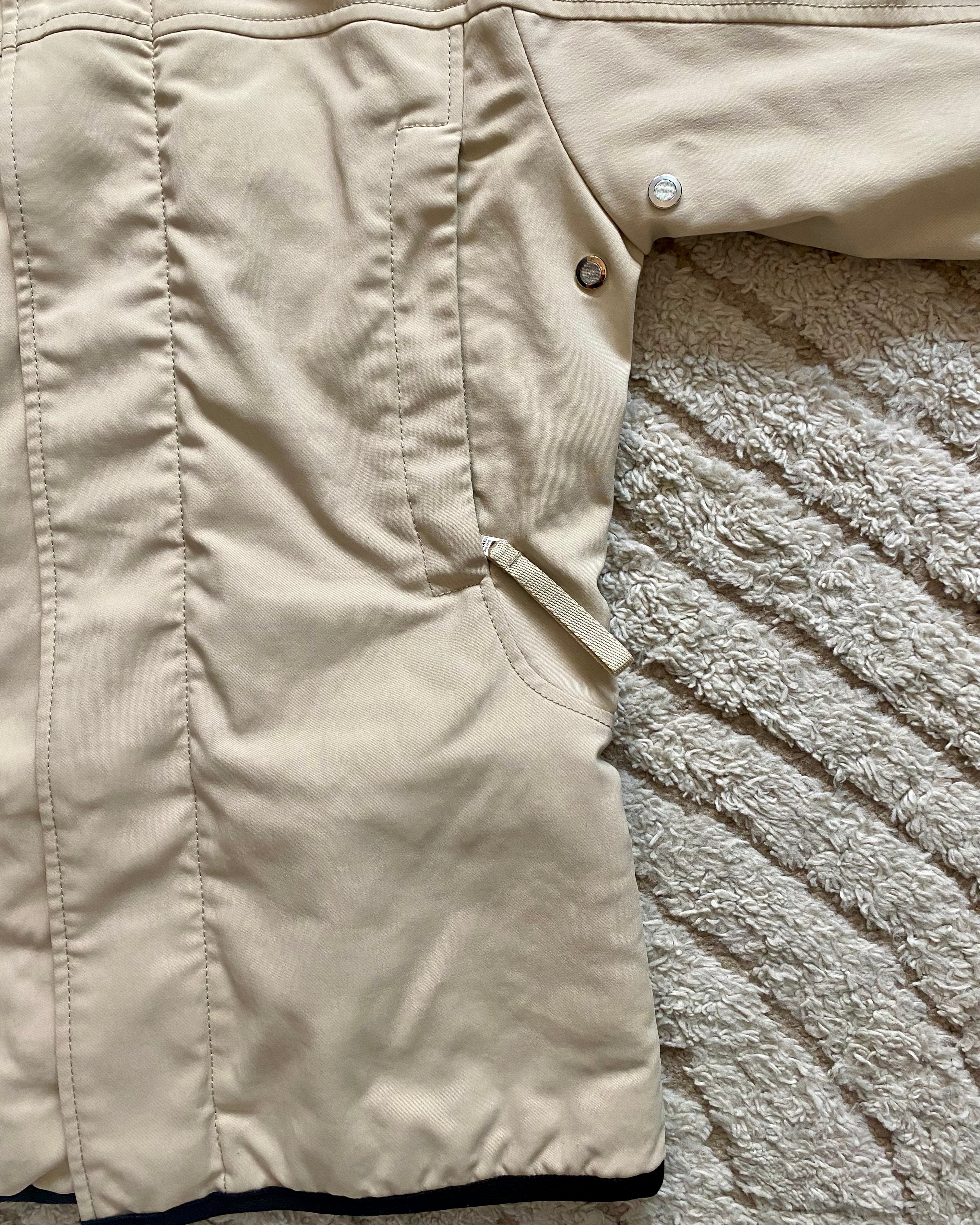 00年代 プラダ クリーム ジャケット (M)