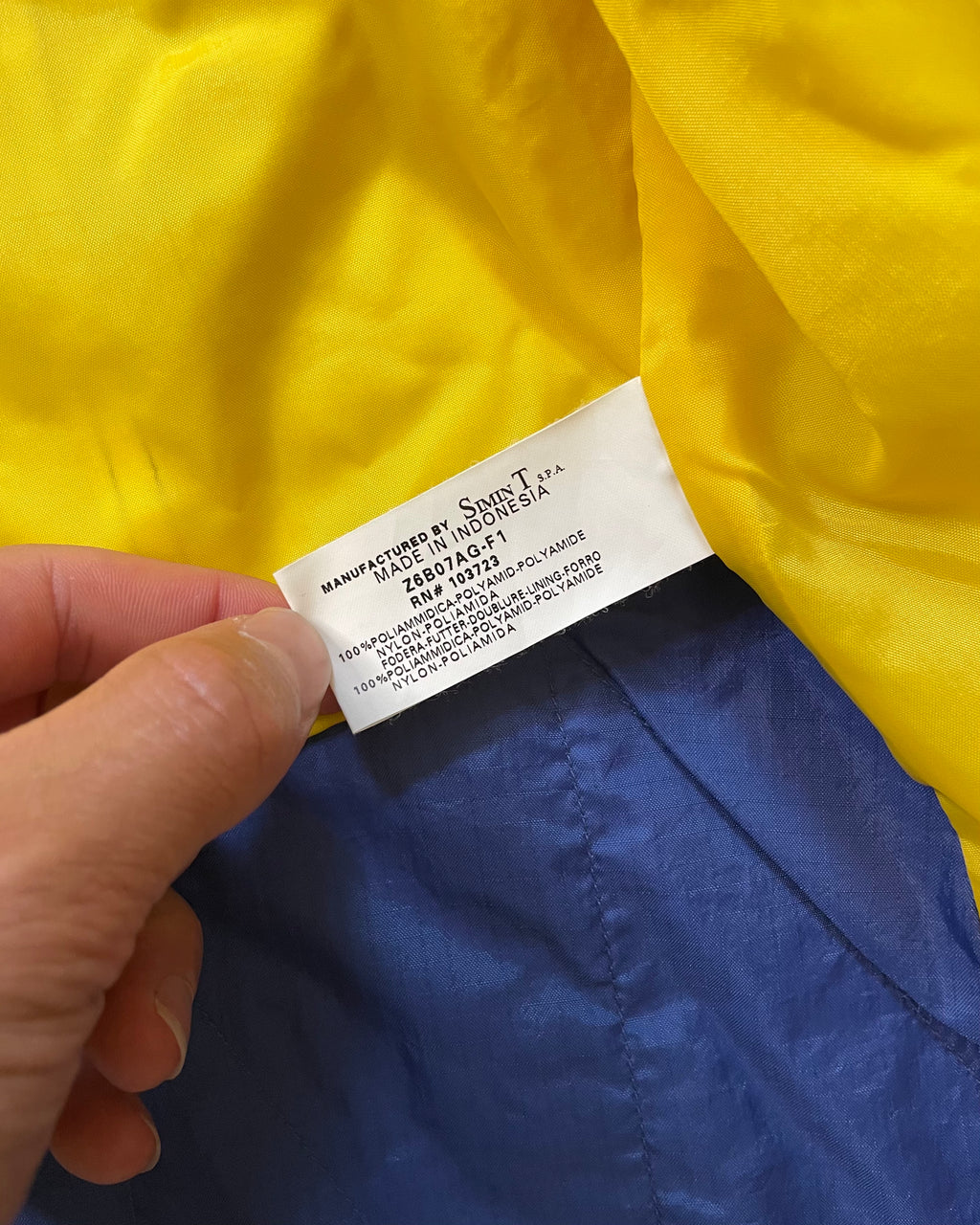 Armani Biker Waterproof Vintage Jacket