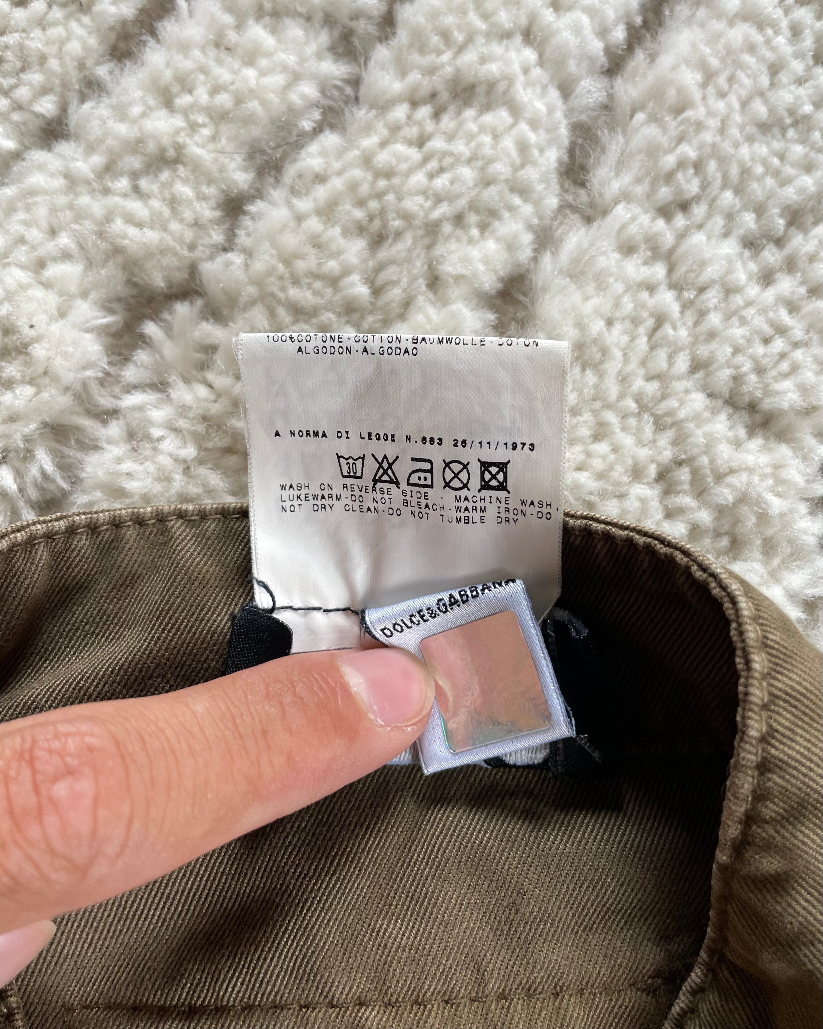 SS03 Dolce & Gabbana Utility Cargo Vest (S)