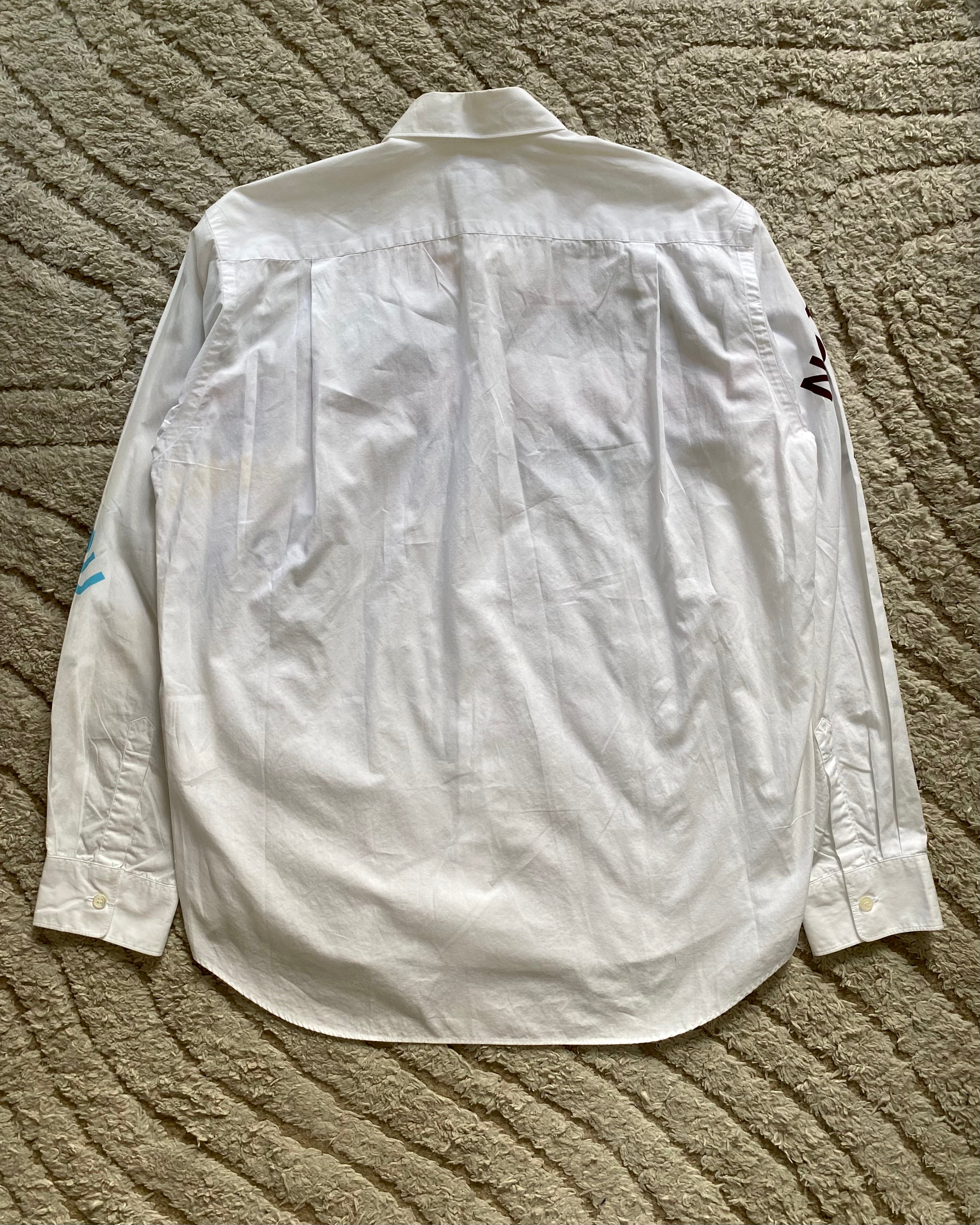 トップス vintage poem long sleeve junya watanabe Junya Watanabe Poem Long-Sleeve Shirt | WHAT'S ON THE STAR?