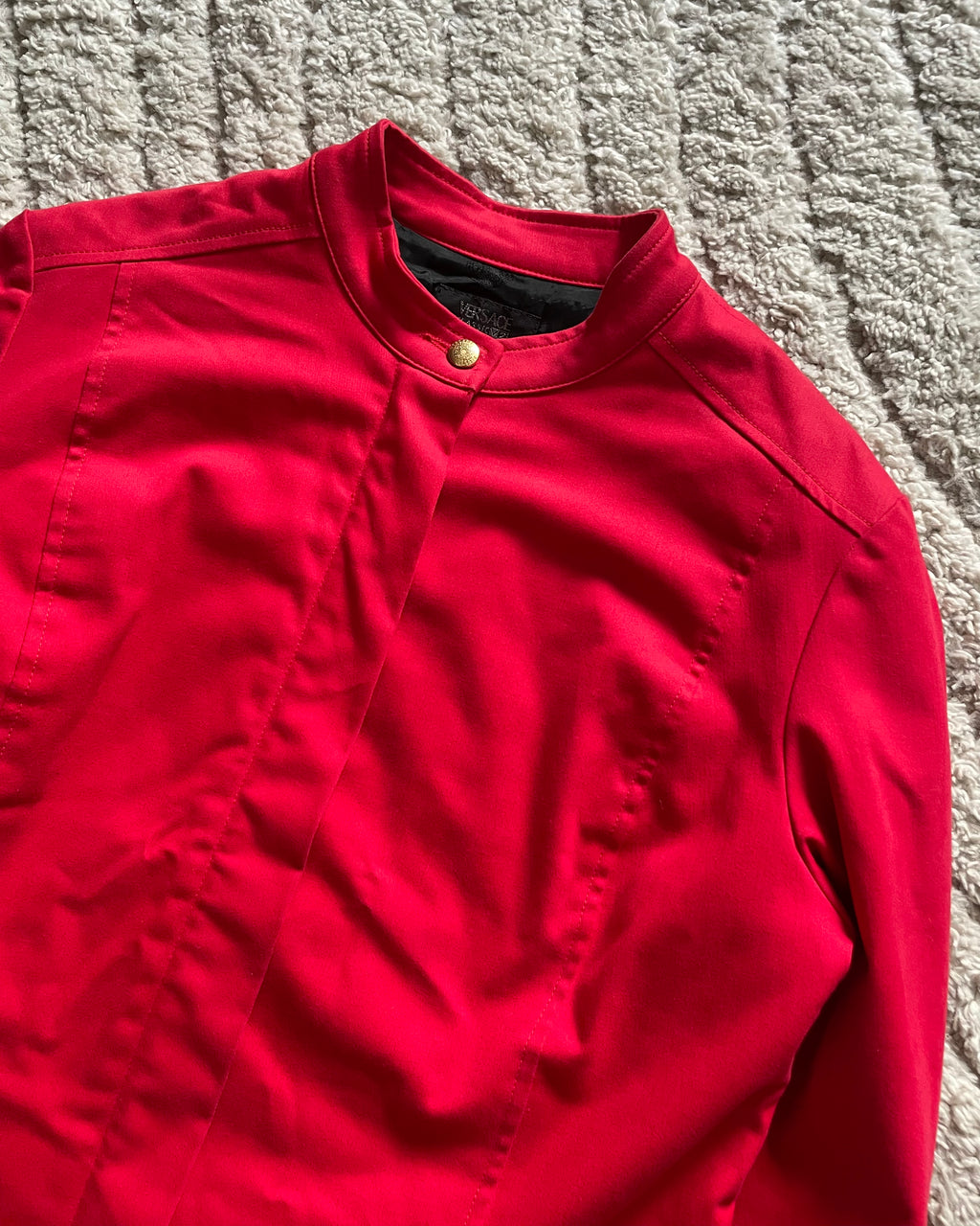 00s Versace Tailored Bold Red Jacket (S)