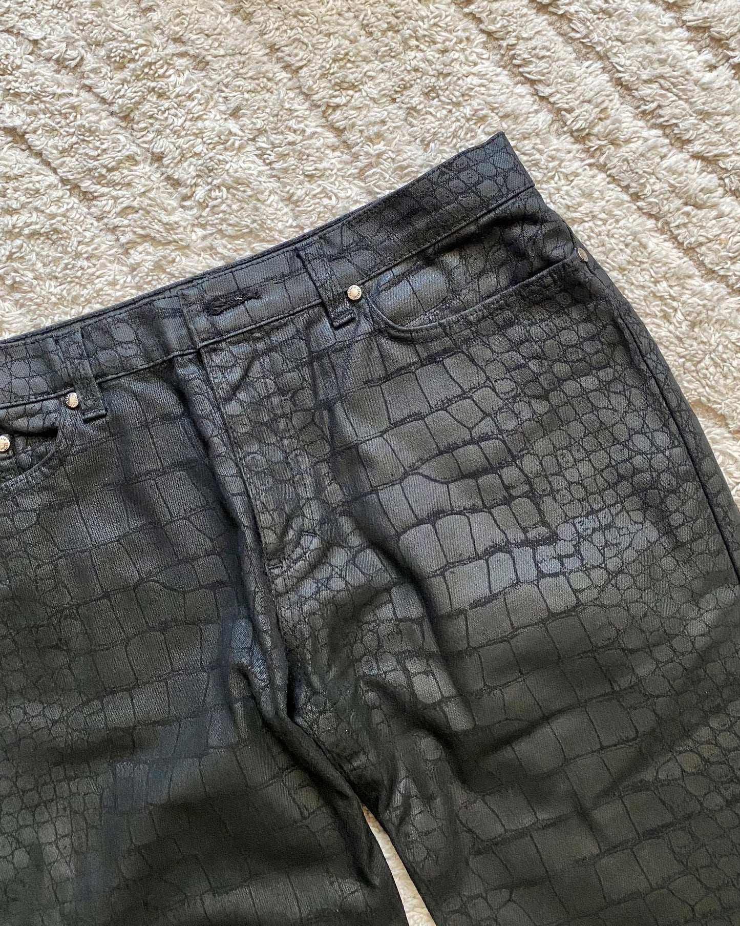 Roberto Cavalli Crocodile Pants (S)