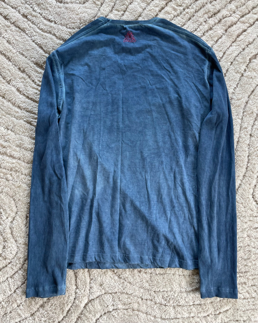 00s Cavalli Fighting Deers ペインティング 長袖 (M)