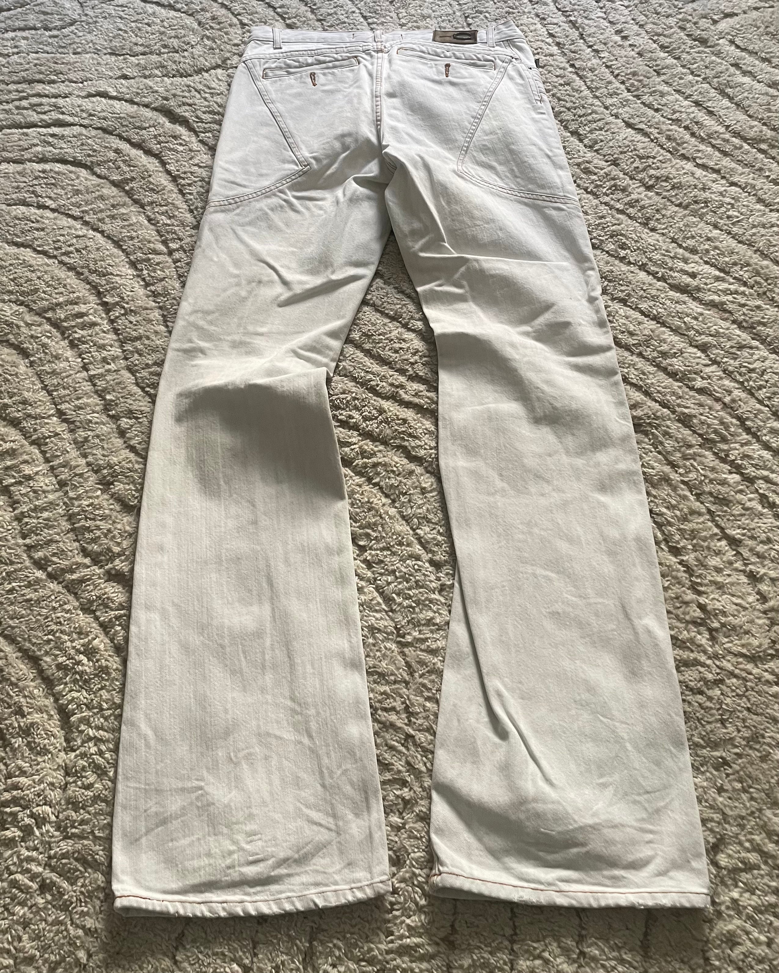 2000s Cavalli レーサー幾何学模様パンツ (M)