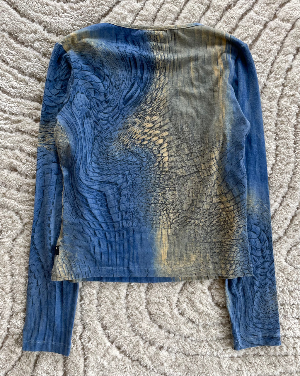 ロベルト カヴァリ クロコダイル ハルシネーション トップ (XS)