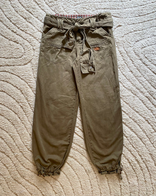 2004 Dolce &amp; Gabbana 袖腰带长裤 (M)