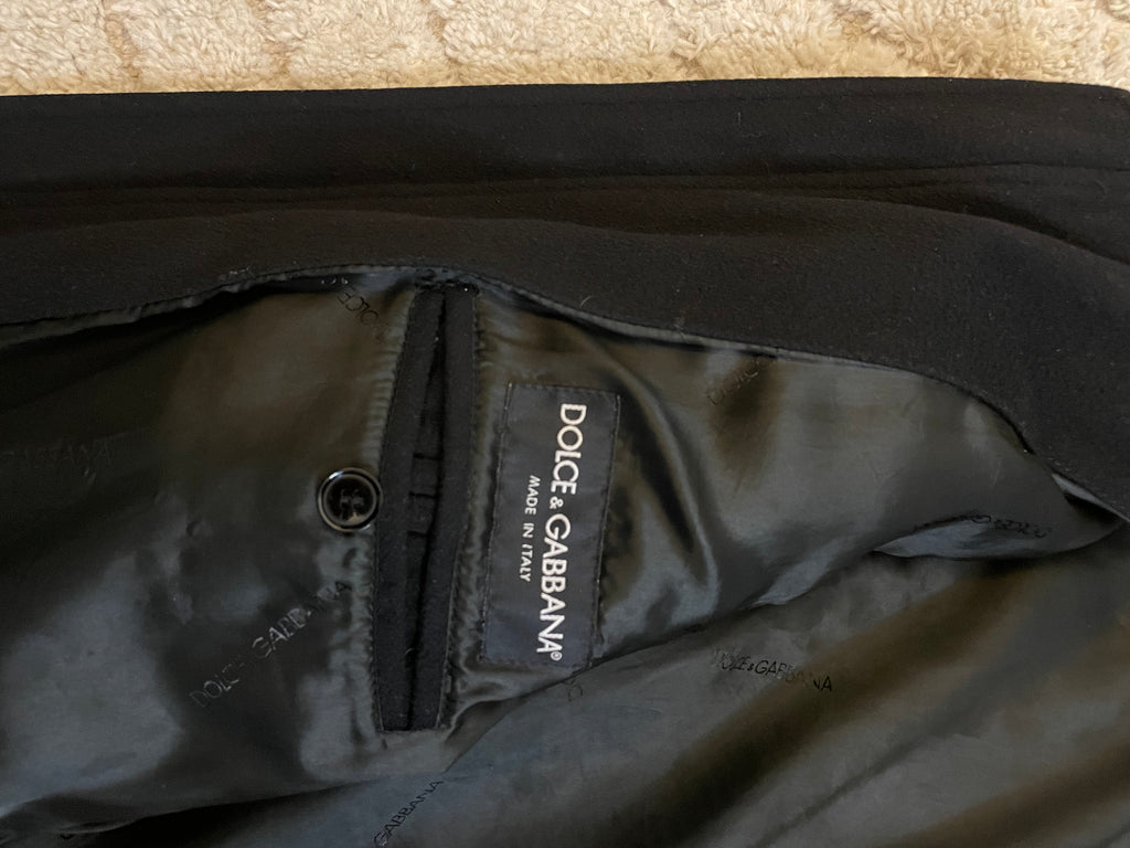 AW2003 Dolce & Gabbana Utility Detachable Wool Jacket
