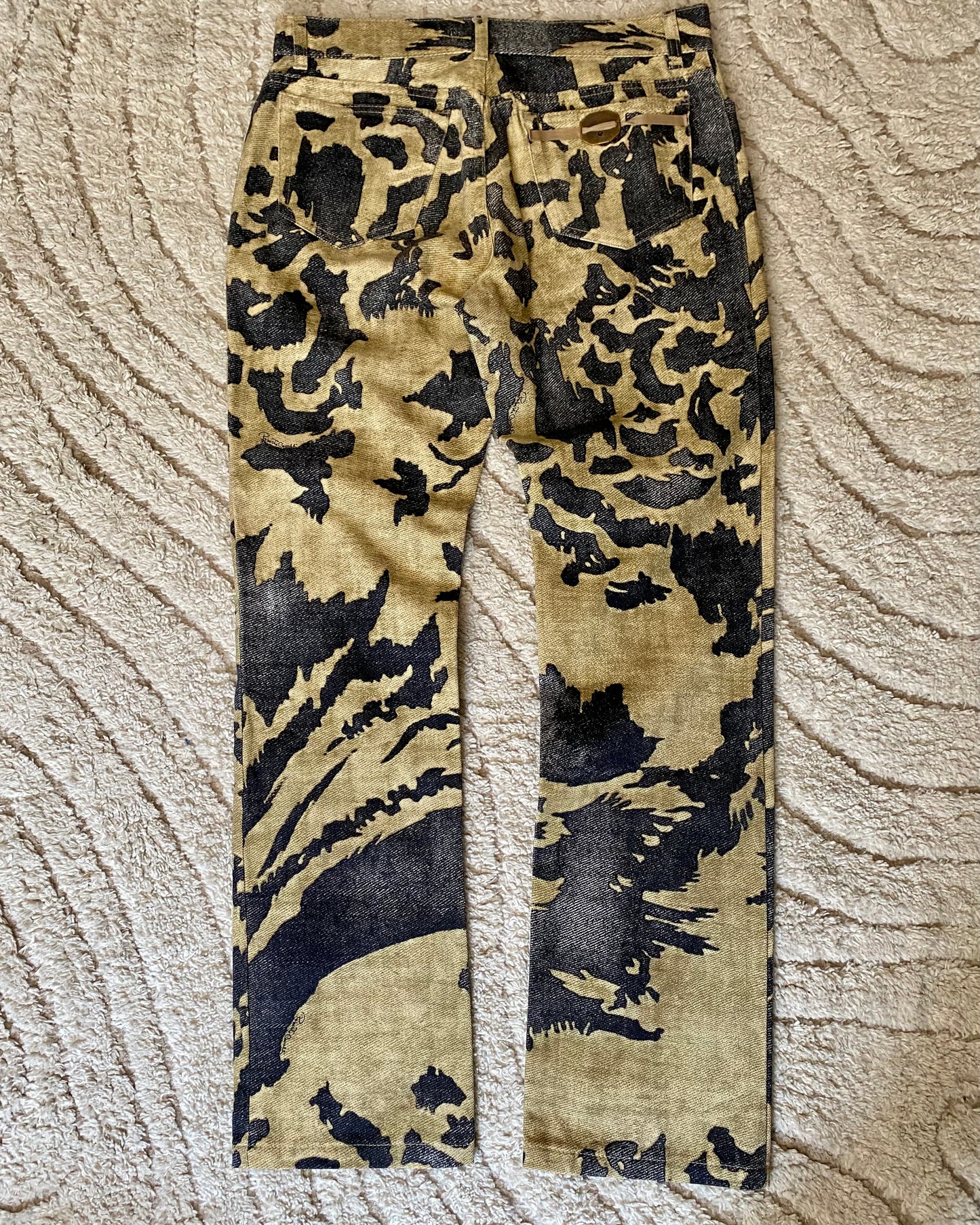 AW01/02 Roberto Cavalli Camouflage Pants (S)
