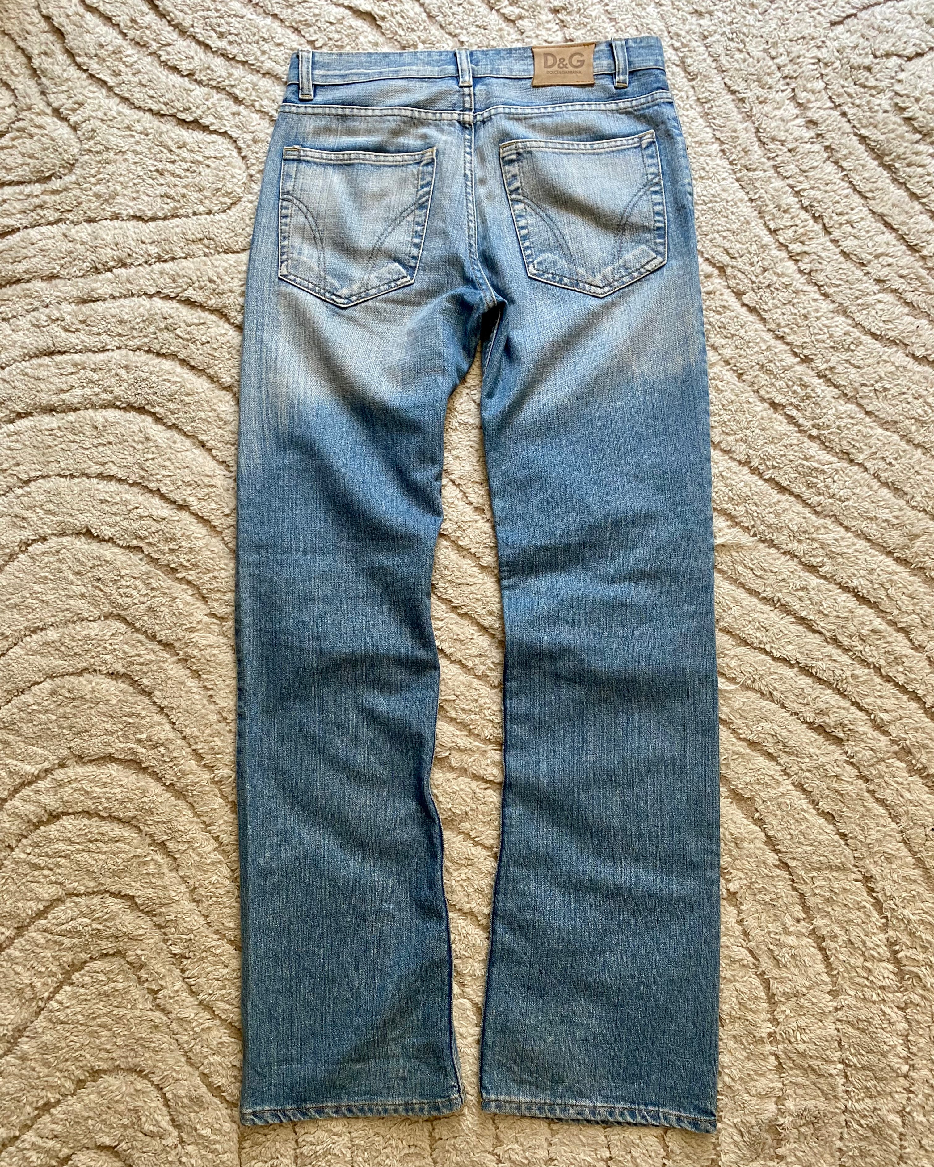 00s ドルチェ＆ガッバーナ ポエム ジーンズ (S)