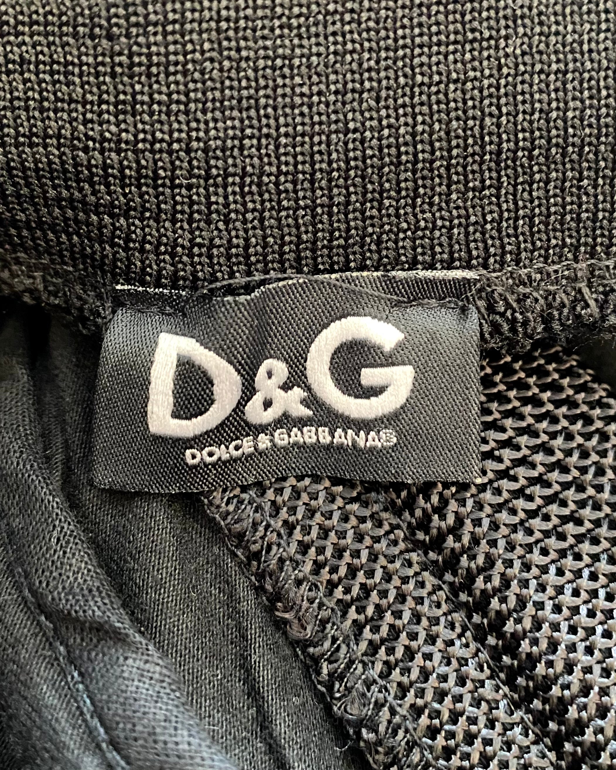 00s ドルチェ&amp;ガッバーナ マルチメタルジップパンツ(S)