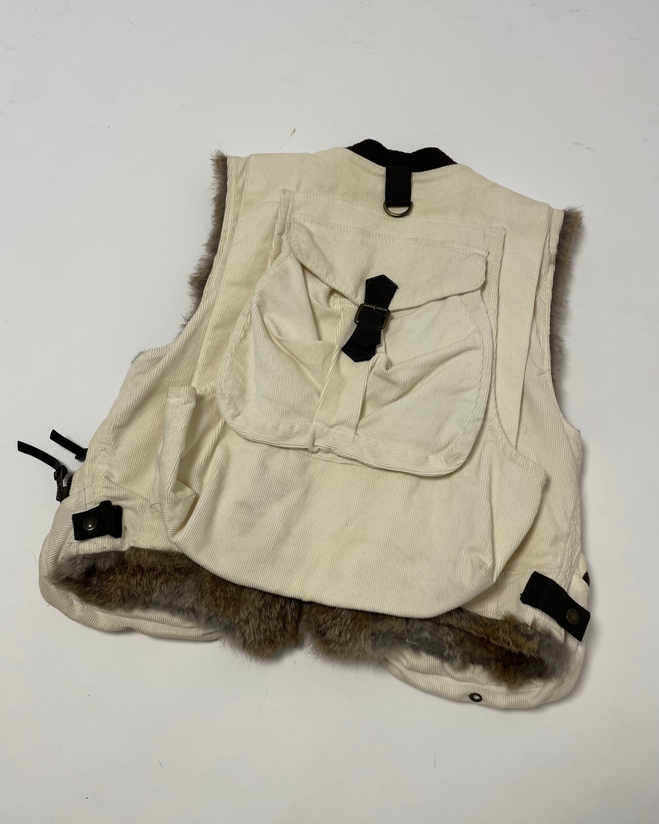 RUNWAY AW02 Dolce &amp; Gabbana Hunter 工装背心 (S)